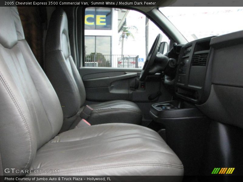 Summit White / Medium Dark Pewter 2005 Chevrolet Express 3500 Commercial Van