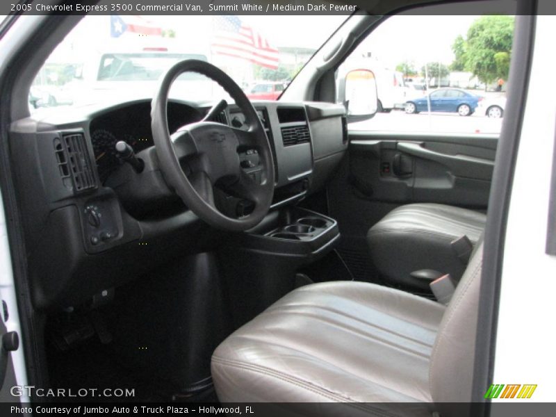 Summit White / Medium Dark Pewter 2005 Chevrolet Express 3500 Commercial Van