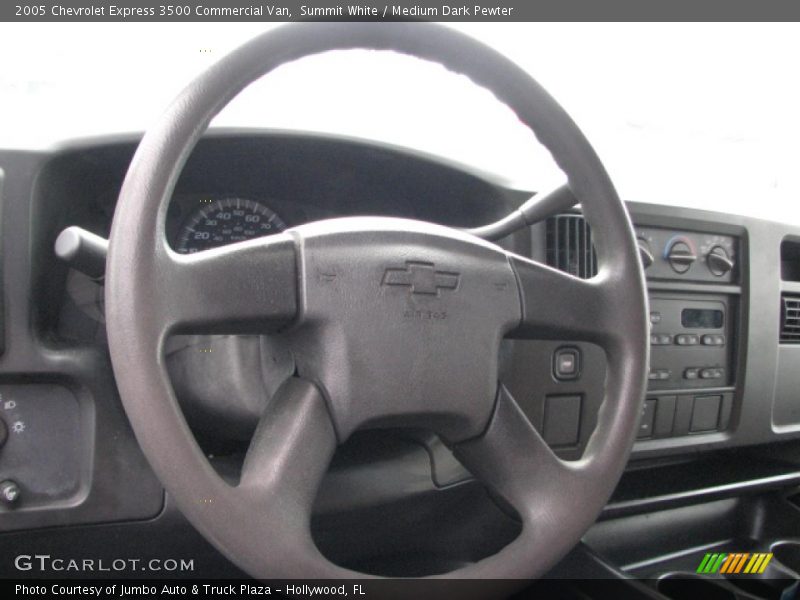 Summit White / Medium Dark Pewter 2005 Chevrolet Express 3500 Commercial Van