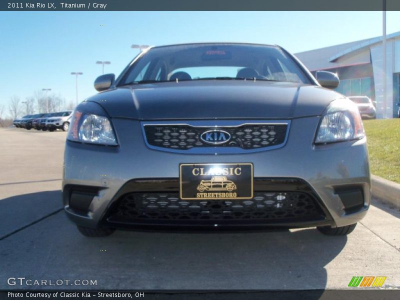 Titanium / Gray 2011 Kia Rio LX