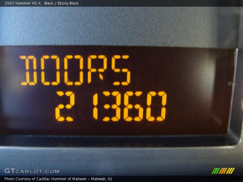 Black / Ebony Black 2007 Hummer H3 X