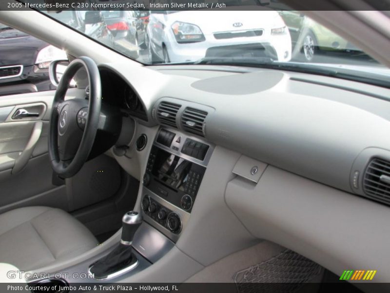 Iridium Silver Metallic / Ash 2005 Mercedes-Benz C 230 Kompressor Sedan