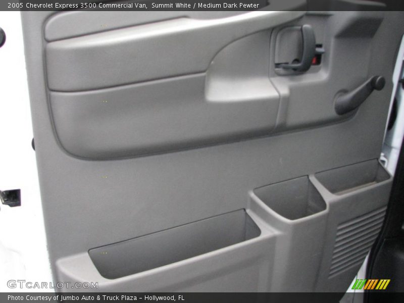 Summit White / Medium Dark Pewter 2005 Chevrolet Express 3500 Commercial Van