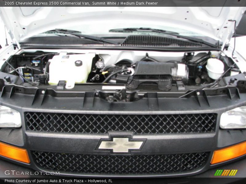 Summit White / Medium Dark Pewter 2005 Chevrolet Express 3500 Commercial Van