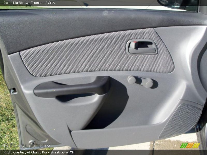 Titanium / Gray 2011 Kia Rio LX