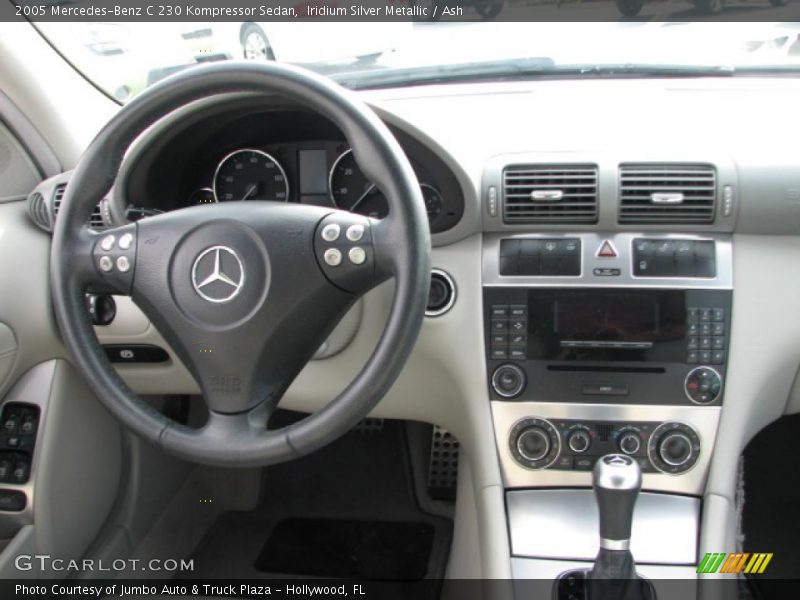 Iridium Silver Metallic / Ash 2005 Mercedes-Benz C 230 Kompressor Sedan