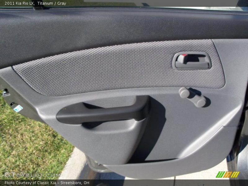 Titanium / Gray 2011 Kia Rio LX
