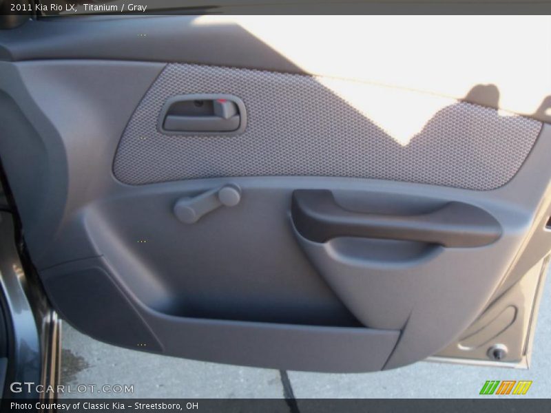 Titanium / Gray 2011 Kia Rio LX