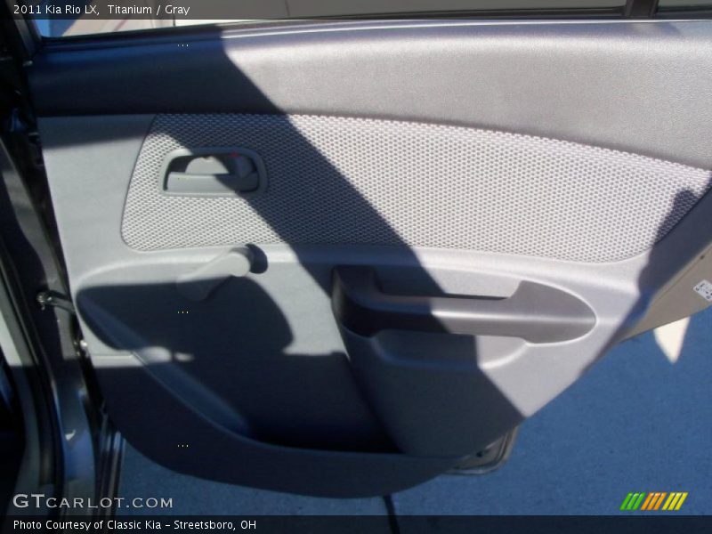 Titanium / Gray 2011 Kia Rio LX