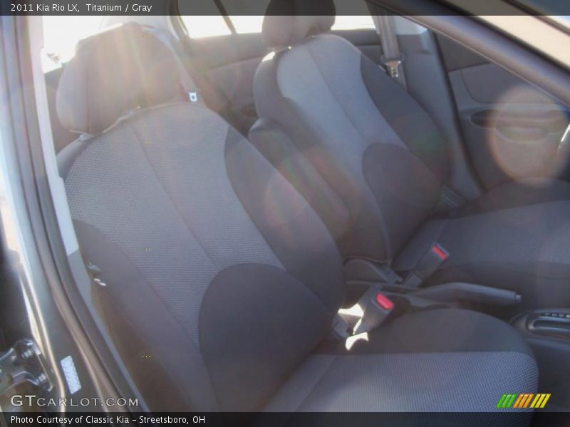 Titanium / Gray 2011 Kia Rio LX