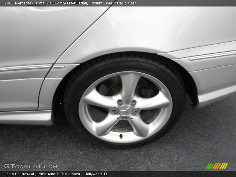 Iridium Silver Metallic / Ash 2005 Mercedes-Benz C 230 Kompressor Sedan