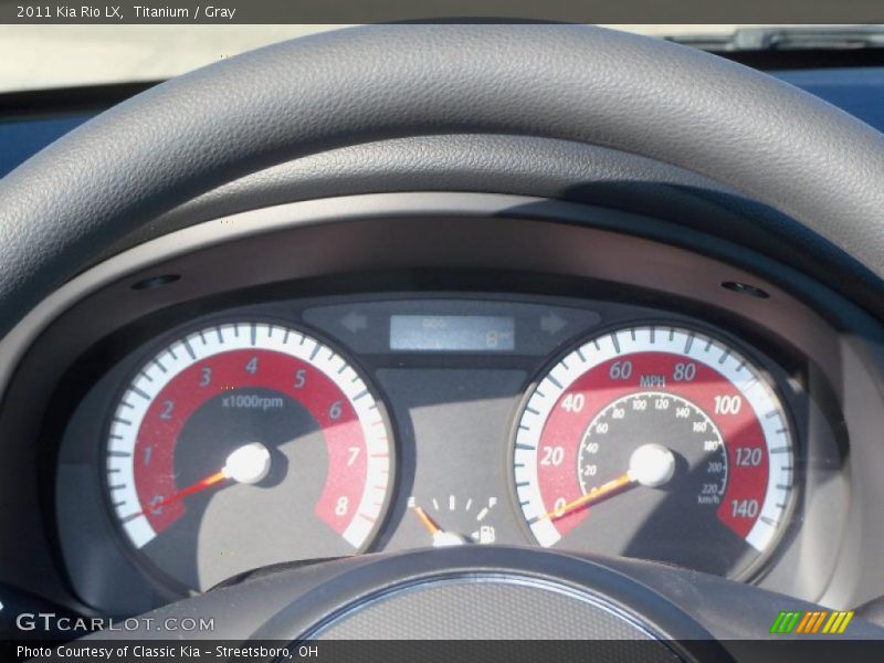 Titanium / Gray 2011 Kia Rio LX