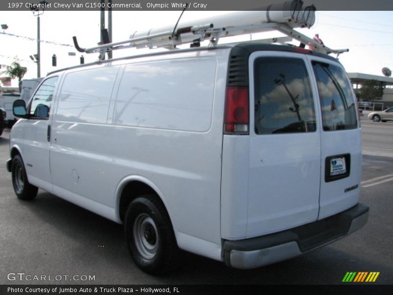 Olympic White / Gray 1997 Chevrolet Chevy Van G1500 Commercial