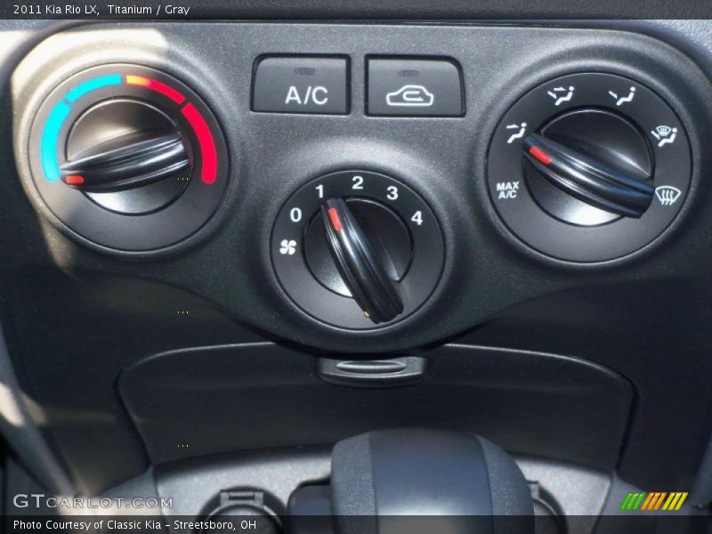 Titanium / Gray 2011 Kia Rio LX