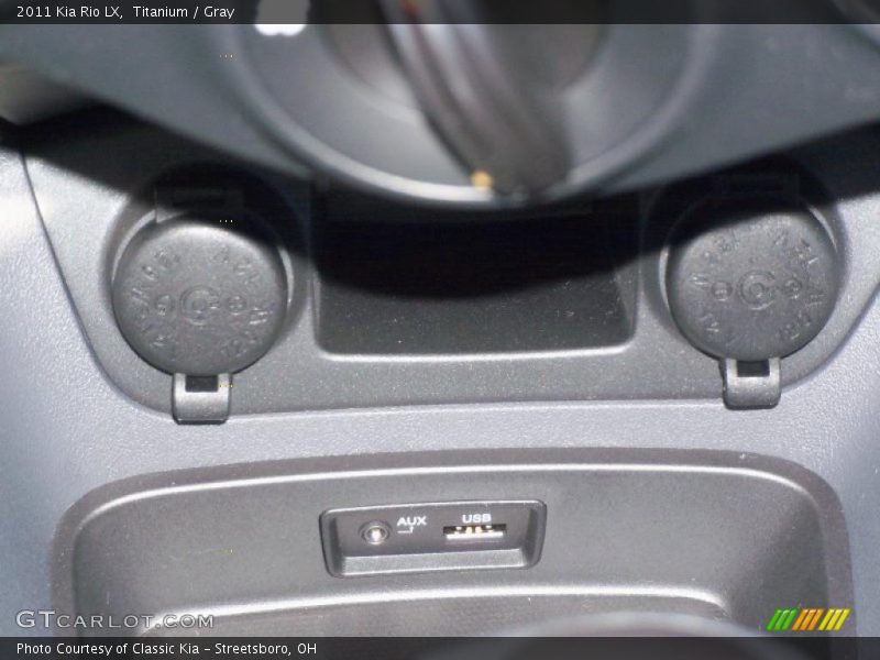 Titanium / Gray 2011 Kia Rio LX