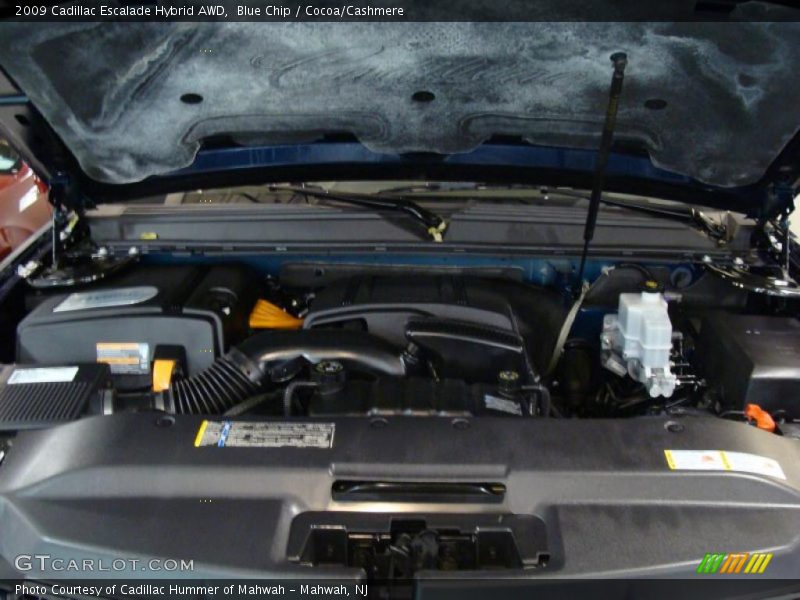  2009 Escalade Hybrid AWD Engine - 6.0 Liter OHV 16-Valve VVT V8 Gasoline/Electric Hybrid