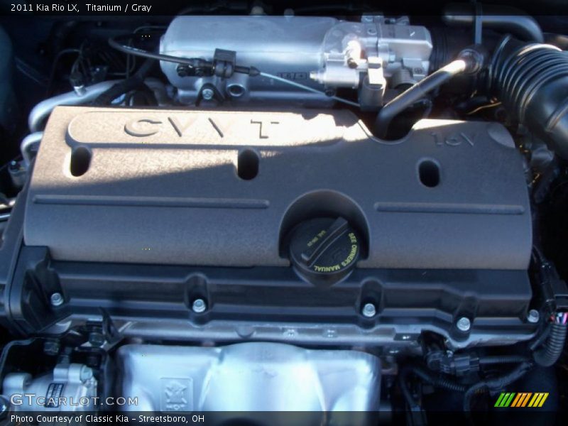 Titanium / Gray 2011 Kia Rio LX