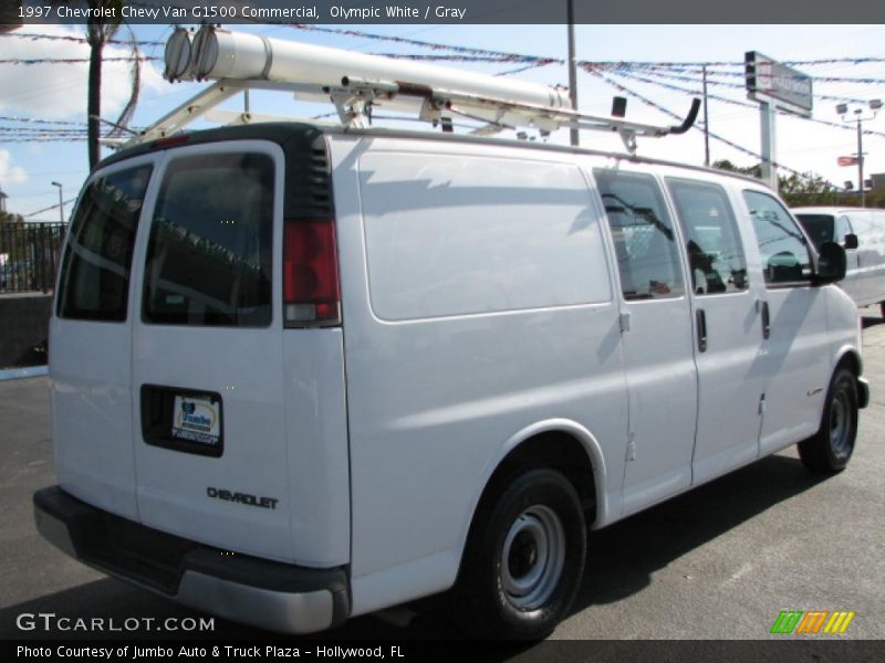 Olympic White / Gray 1997 Chevrolet Chevy Van G1500 Commercial