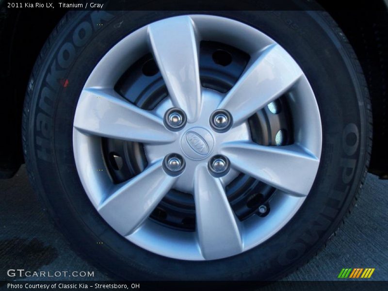 Titanium / Gray 2011 Kia Rio LX