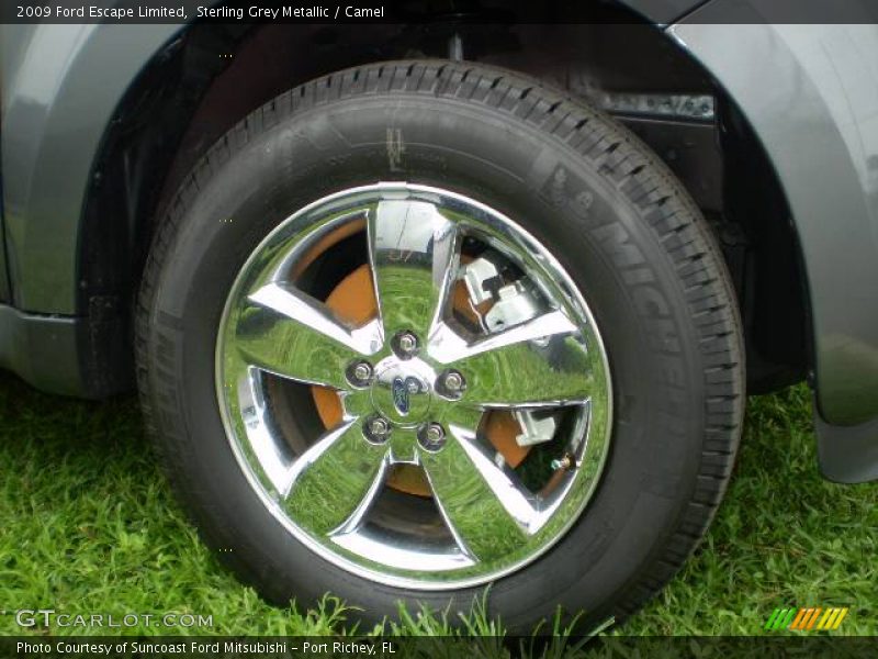 Sterling Grey Metallic / Camel 2009 Ford Escape Limited