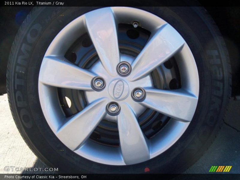 Titanium / Gray 2011 Kia Rio LX