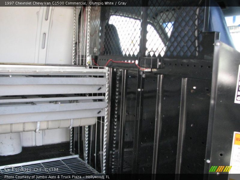 Olympic White / Gray 1997 Chevrolet Chevy Van G1500 Commercial