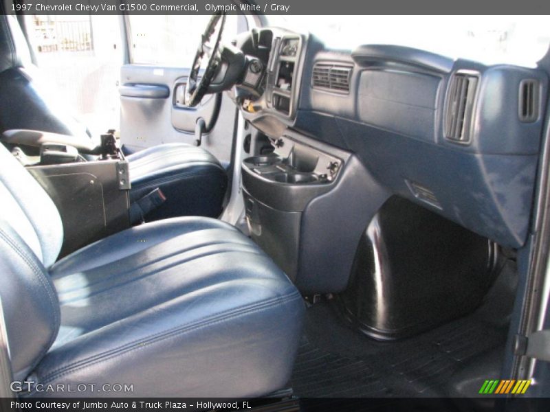 Olympic White / Gray 1997 Chevrolet Chevy Van G1500 Commercial