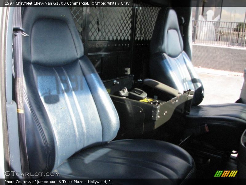 Olympic White / Gray 1997 Chevrolet Chevy Van G1500 Commercial