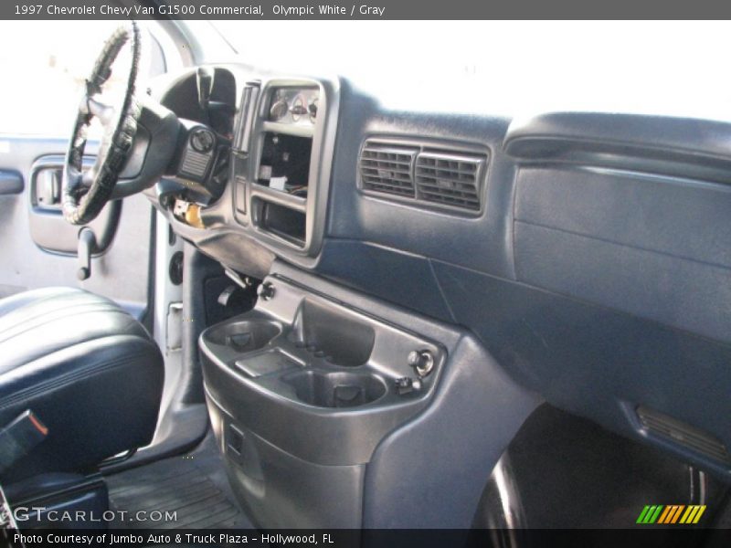 Olympic White / Gray 1997 Chevrolet Chevy Van G1500 Commercial