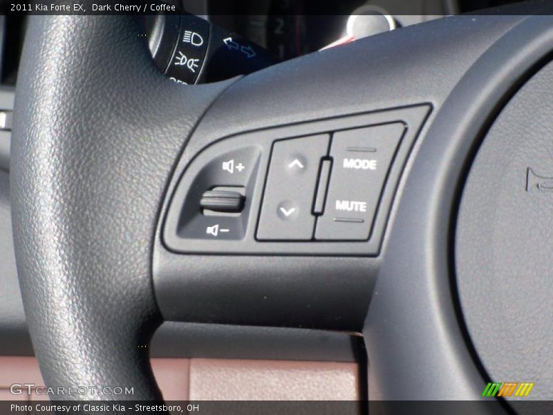 Dark Cherry / Coffee 2011 Kia Forte EX