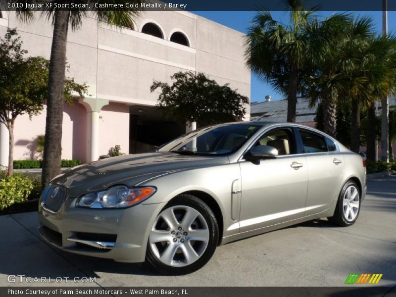 Front 3/4 View of 2010 XF Sport Sedan