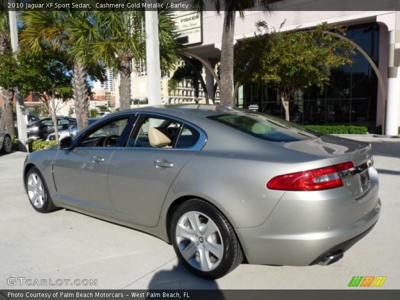  2010 XF Sport Sedan Cashmere Gold Metallic