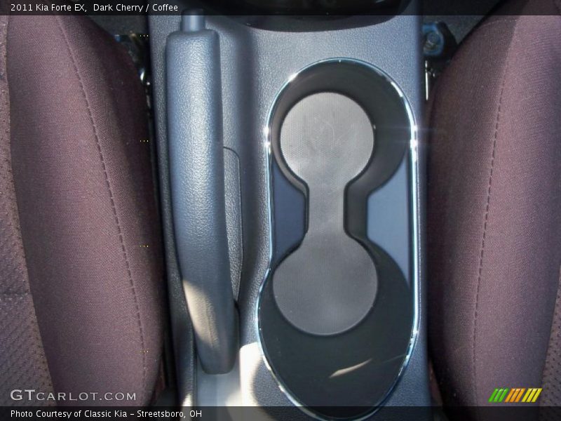 Dark Cherry / Coffee 2011 Kia Forte EX