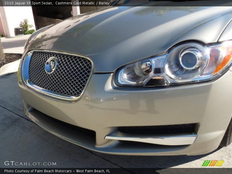Cashmere Gold Metallic / Barley 2010 Jaguar XF Sport Sedan