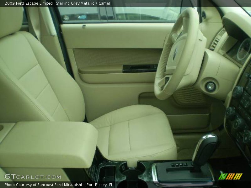 Sterling Grey Metallic / Camel 2009 Ford Escape Limited