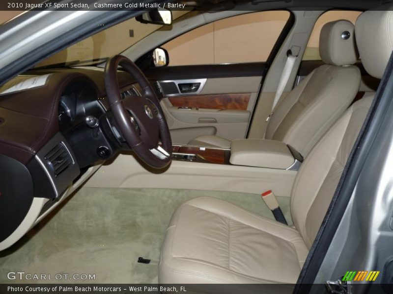  2010 XF Sport Sedan Barley Interior