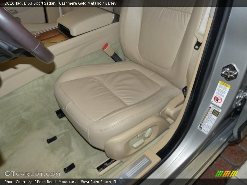  2010 XF Sport Sedan Barley Interior