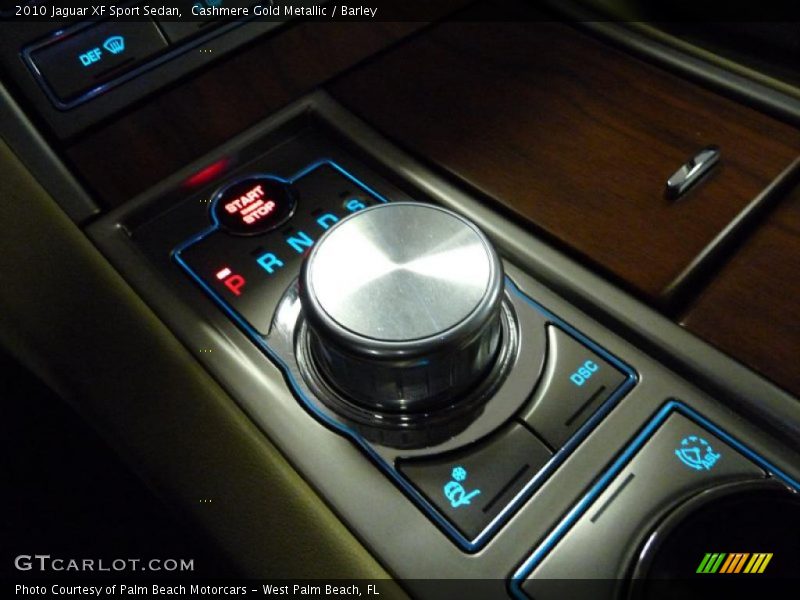 Controls of 2010 XF Sport Sedan