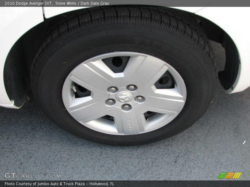 Stone White / Dark Slate Gray 2010 Dodge Avenger SXT