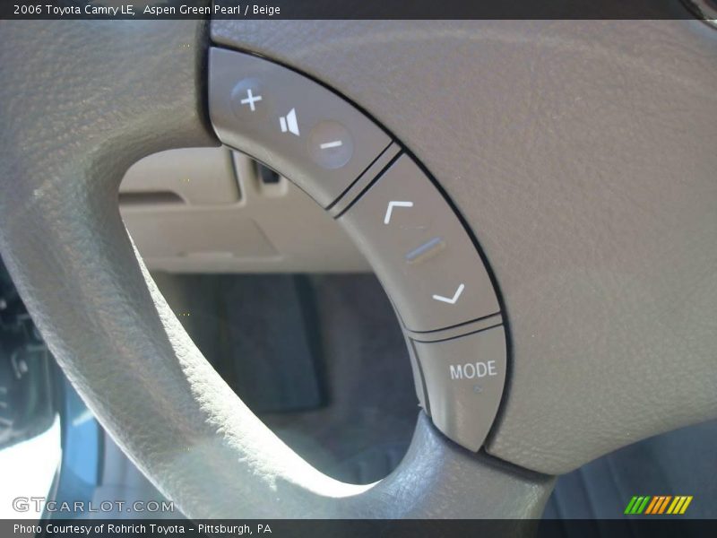 Aspen Green Pearl / Beige 2006 Toyota Camry LE
