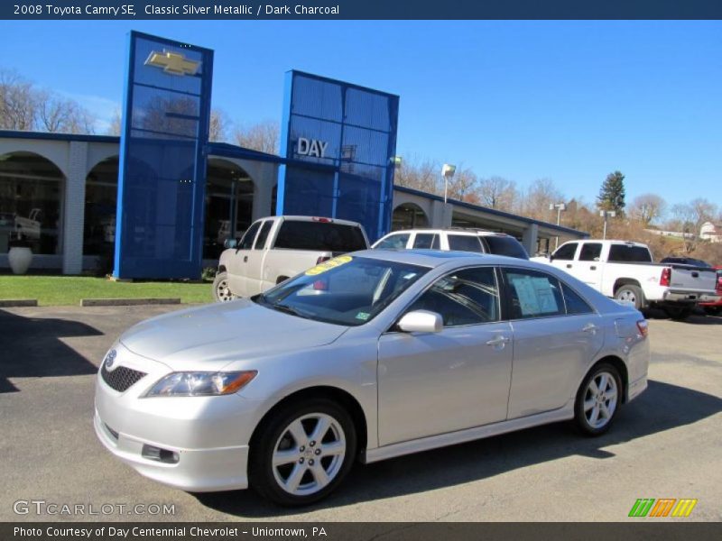 Classic Silver Metallic / Dark Charcoal 2008 Toyota Camry SE