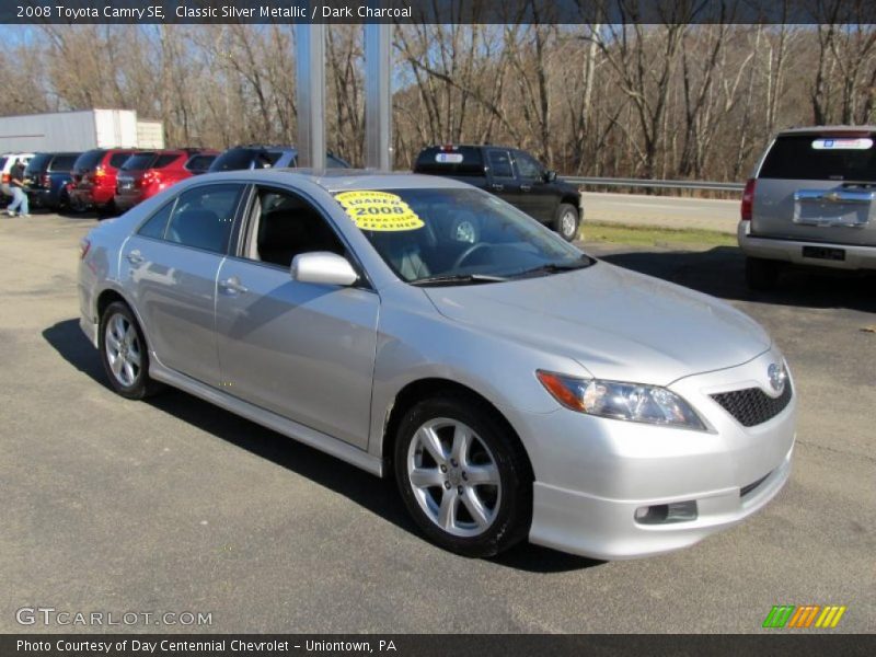 Classic Silver Metallic / Dark Charcoal 2008 Toyota Camry SE