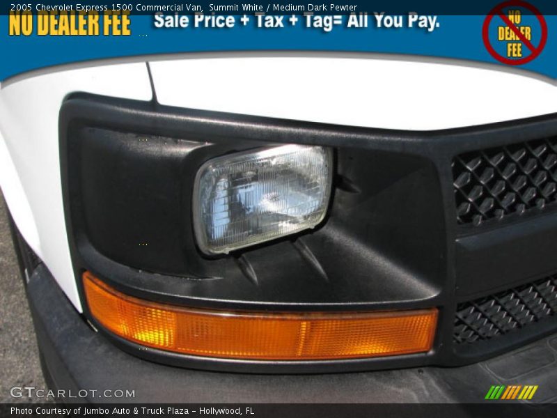 Summit White / Medium Dark Pewter 2005 Chevrolet Express 1500 Commercial Van