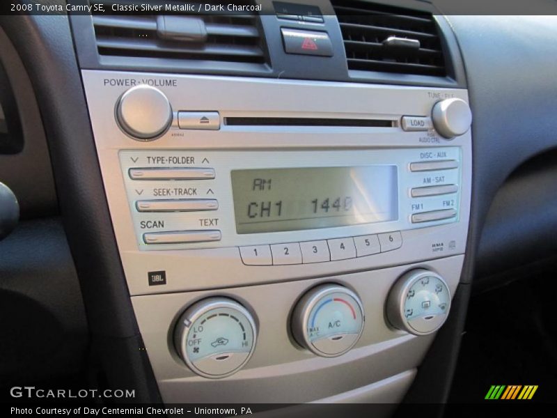 Classic Silver Metallic / Dark Charcoal 2008 Toyota Camry SE