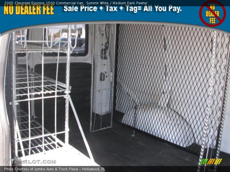 Summit White / Medium Dark Pewter 2005 Chevrolet Express 1500 Commercial Van