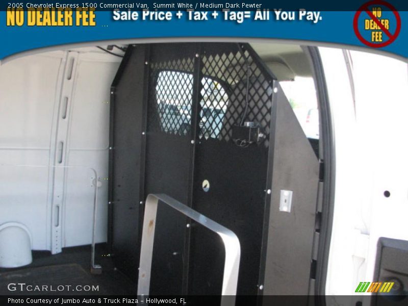 Summit White / Medium Dark Pewter 2005 Chevrolet Express 1500 Commercial Van