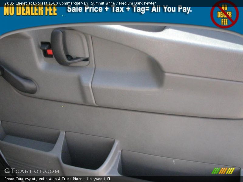 Summit White / Medium Dark Pewter 2005 Chevrolet Express 1500 Commercial Van