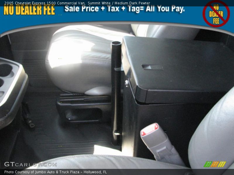 Summit White / Medium Dark Pewter 2005 Chevrolet Express 1500 Commercial Van