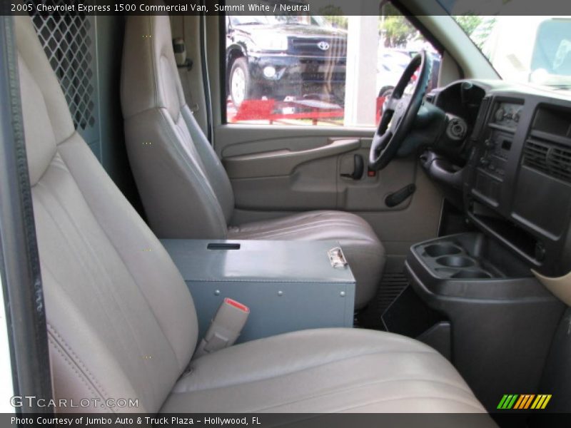Summit White / Neutral 2005 Chevrolet Express 1500 Commercial Van