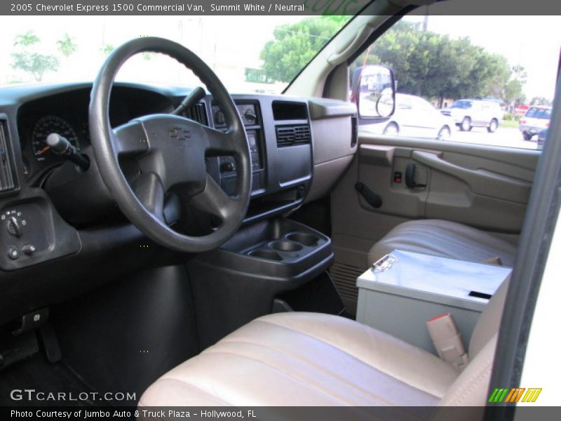 Neutral Interior - 2005 Express 1500 Commercial Van 